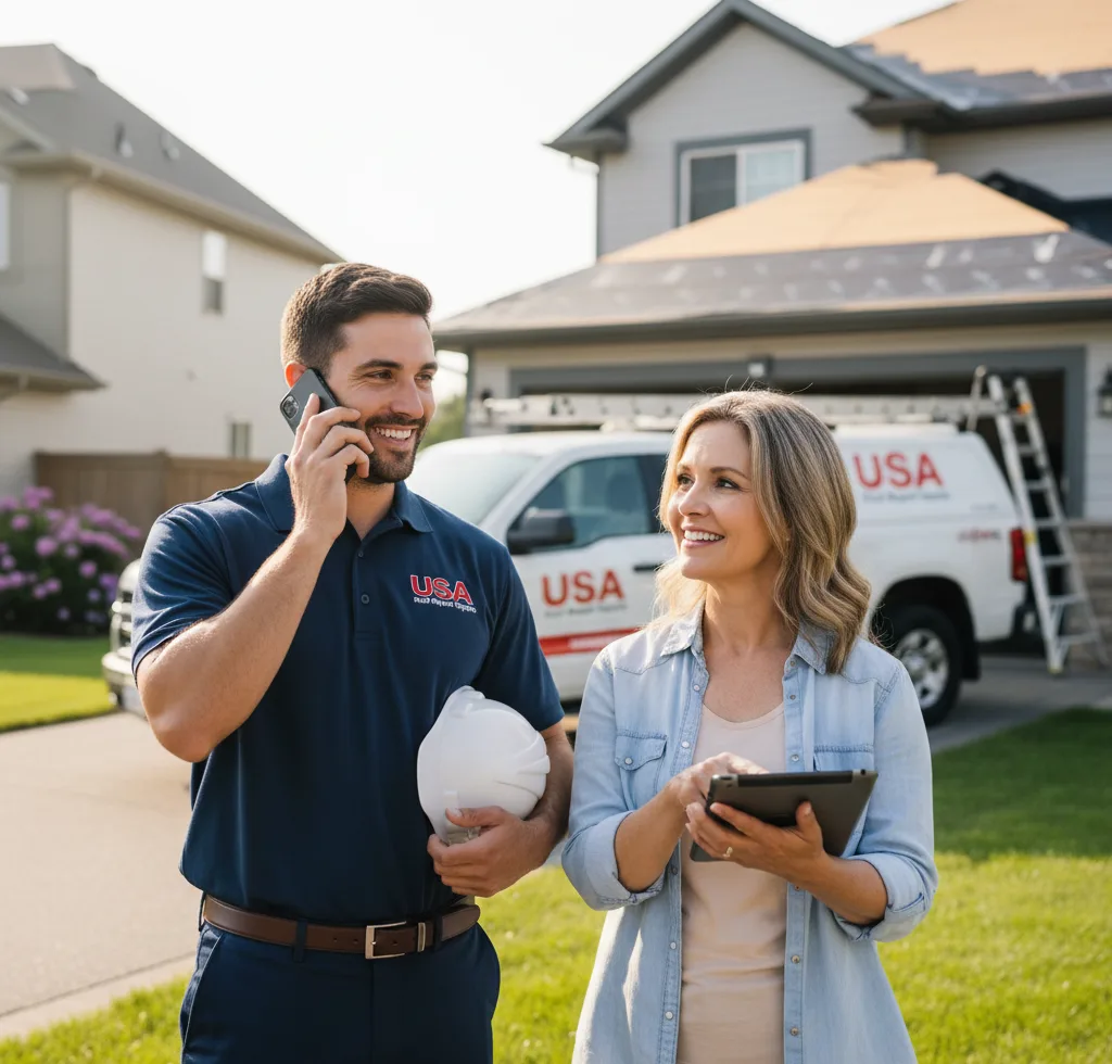 USA Roof Repair Experts customer support in Mayo